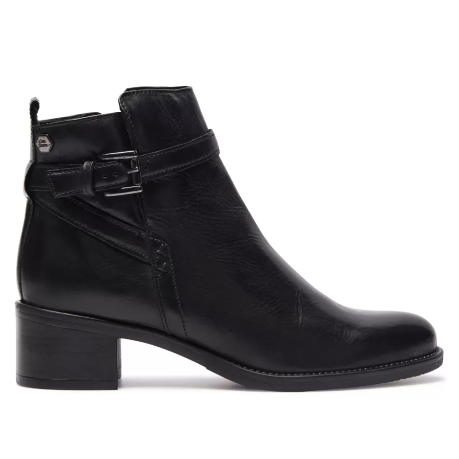 Ankle Boots | Carl Scarpa Almafi Black Leather Ankle Boots