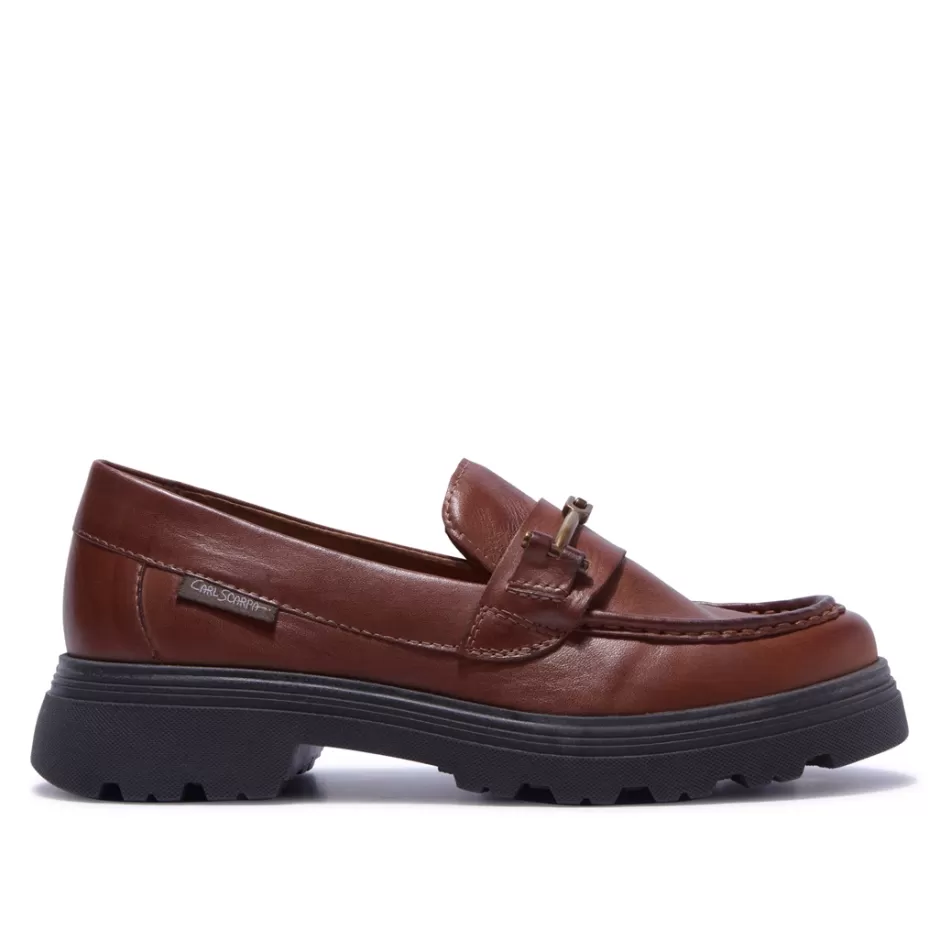 Leather Loafers | Loafers | Carl Scarpa Alsenso Tan Leather Loafers