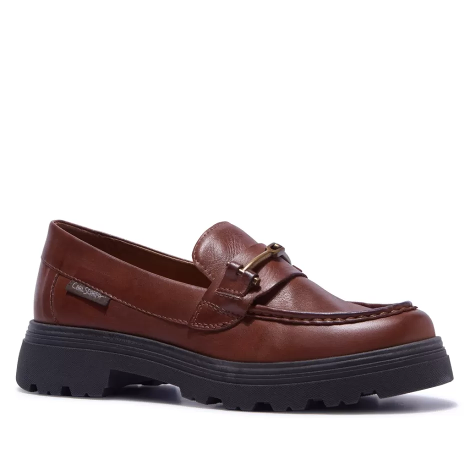 Leather Loafers | Loafers | Carl Scarpa Alsenso Tan Leather Loafers