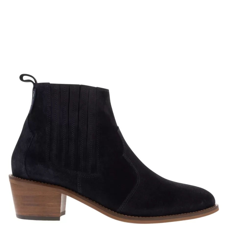 Ankle Boots | Carl Scarpa Amelle Navy Suede Chelsea Boots