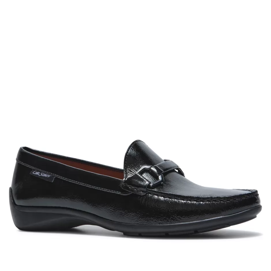 Loafers | Carl Scarpa Anglette Black Patent Leather Loafers