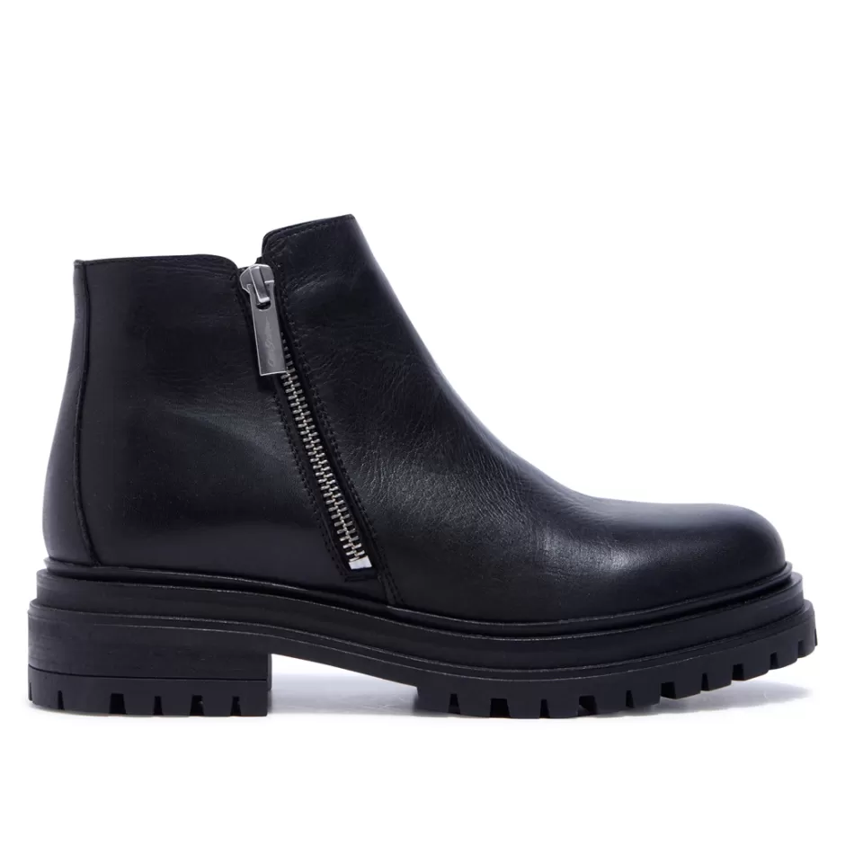 Ankle Boots | Carl Scarpa Arletta Black Leather Ankle Boots