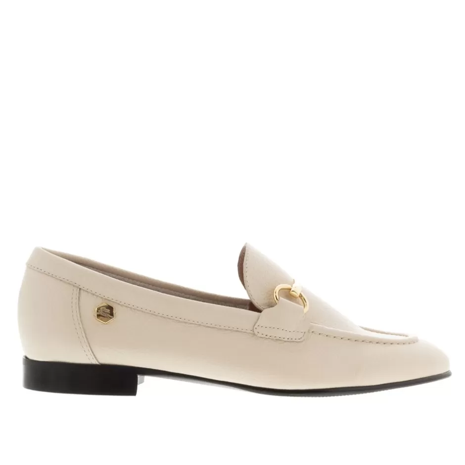 Leather Loafers | Loafers | Carl Scarpa Arlie Off White Leather Snaffle Loafers