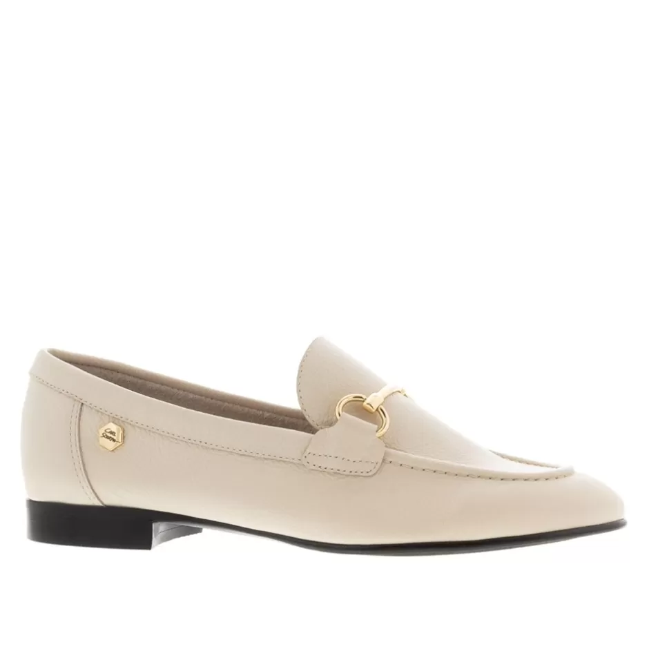 Leather Loafers | Loafers | Carl Scarpa Arlie Off White Leather Snaffle Loafers