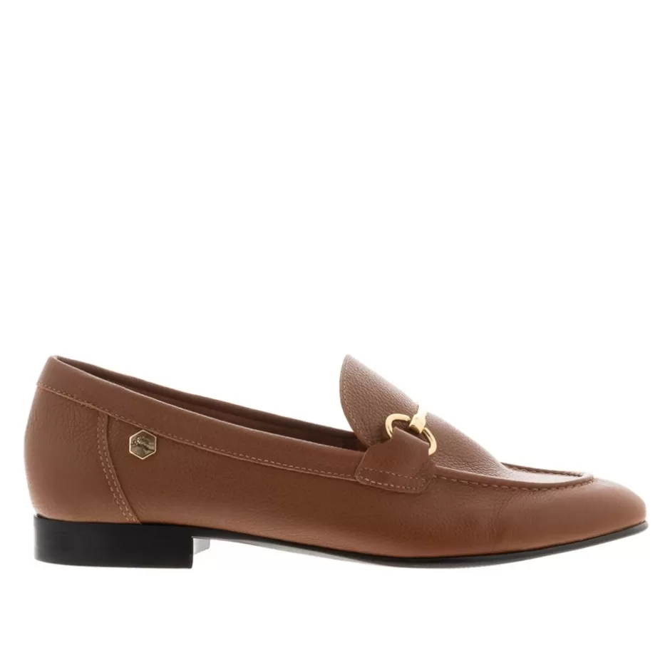 Leather Loafers | Loafers | Carl Scarpa Arlie Tan Leather Snaffle Loafers