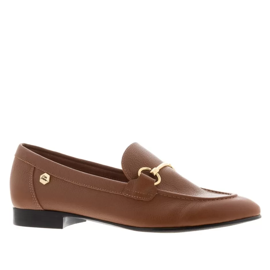 Leather Loafers | Loafers | Carl Scarpa Arlie Tan Leather Snaffle Loafers