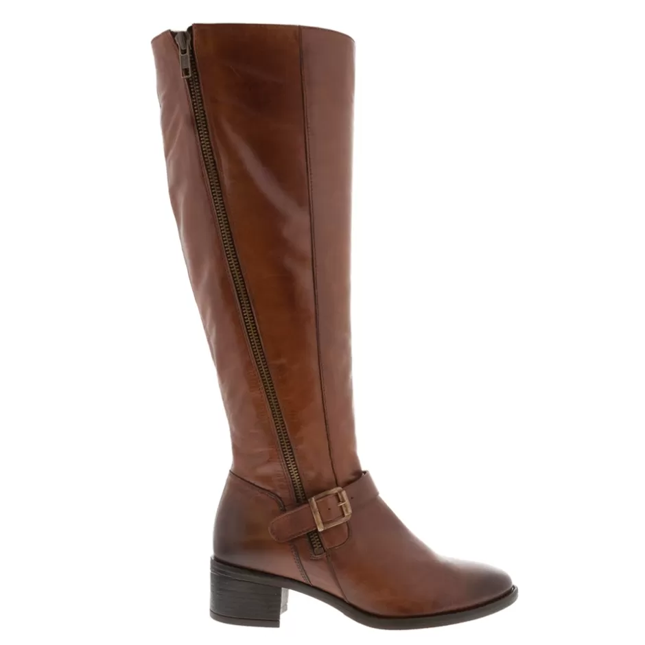 Knee High Boots | Carl Scarpa Arque Tan Leather Knee High Boots