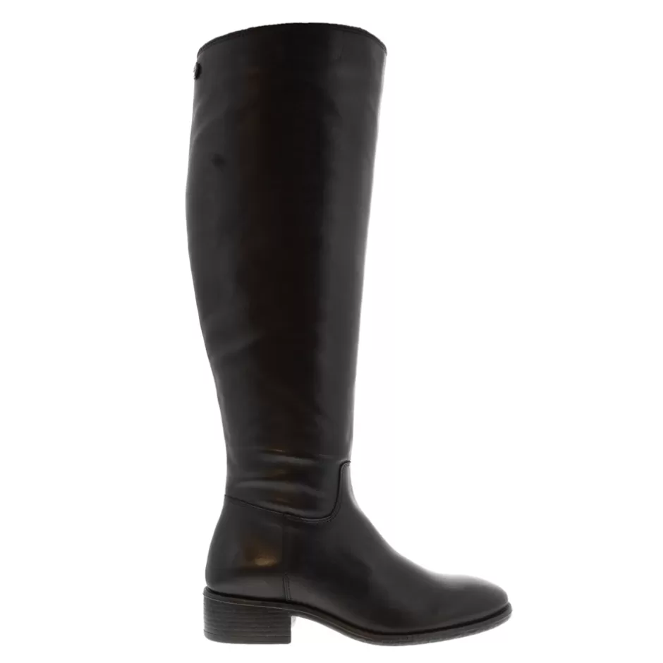 Knee High Boots | Carl Scarpa Ashby Black Leather Knee High Boots