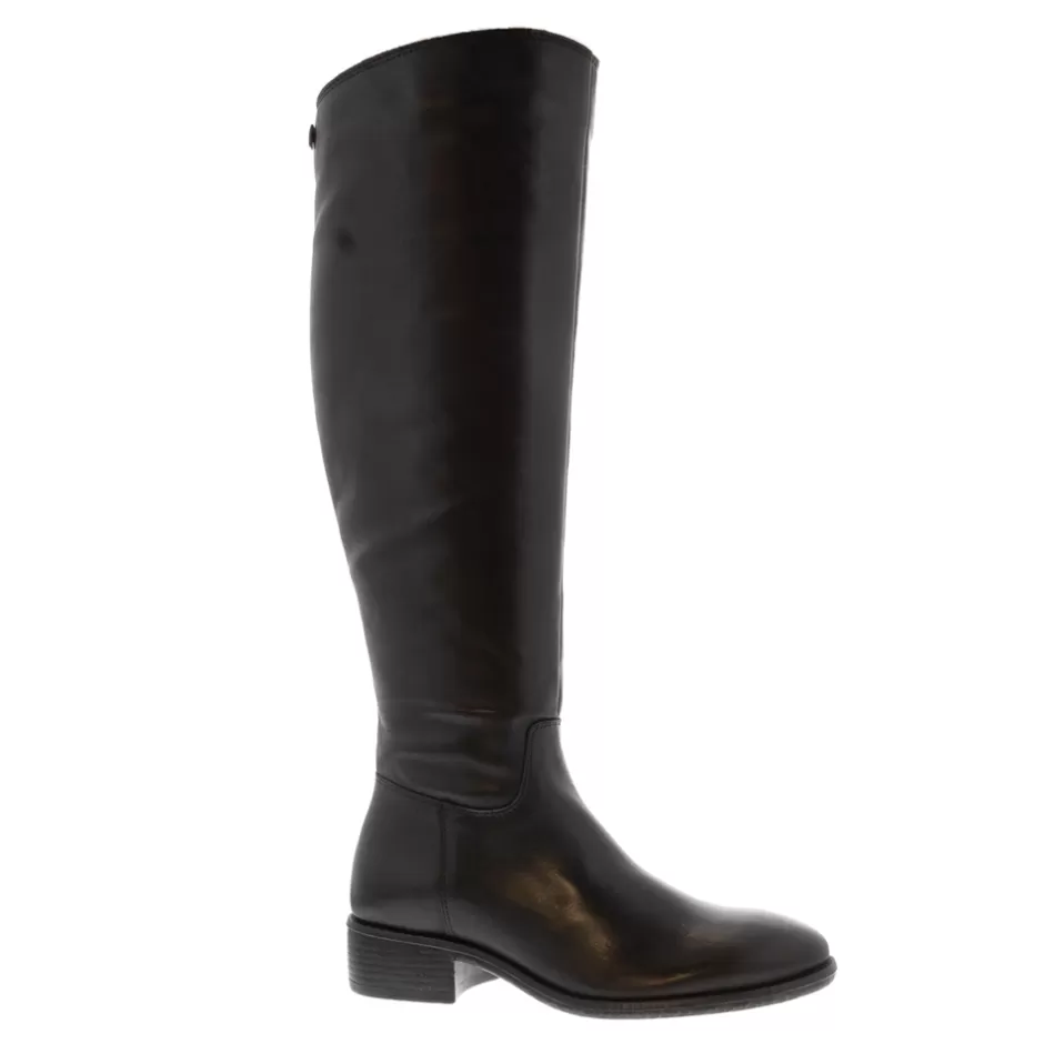 Knee High Boots | Carl Scarpa Ashby Black Leather Knee High Boots