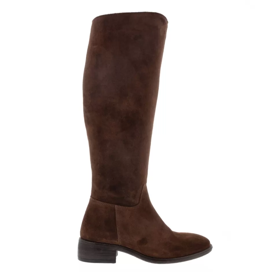 Knee High Boots | Carl Scarpa Ashby Brown Suede Knee High Boots
