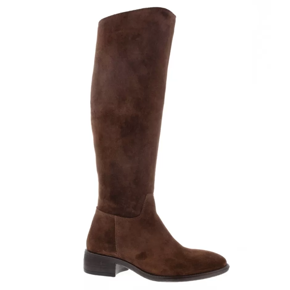 Knee High Boots | Carl Scarpa Ashby Brown Suede Knee High Boots