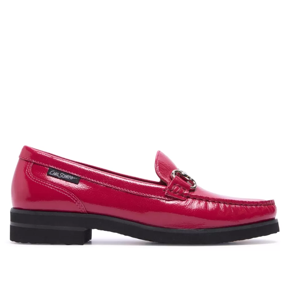 Loafers | Carl Scarpa Aubrigo Fuchsia Patent Leather Loafers