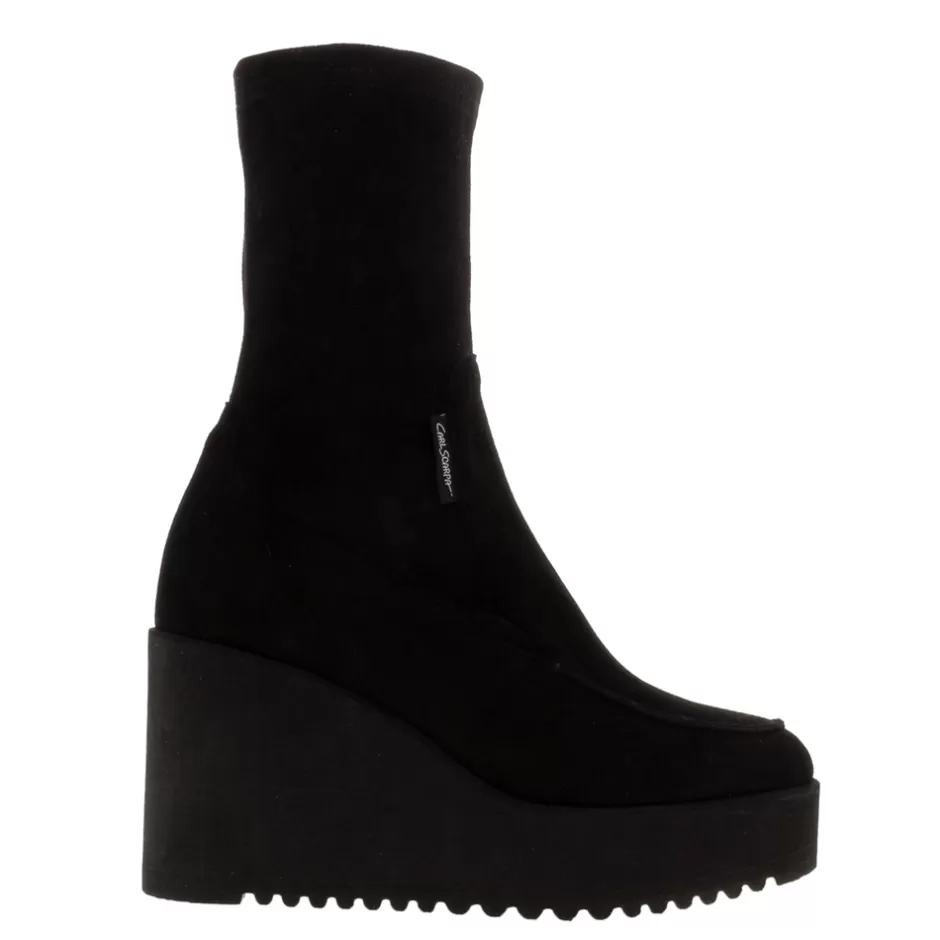 Ankle Boots | Carl Scarpa Boaz Black Suede Ankle Boots
