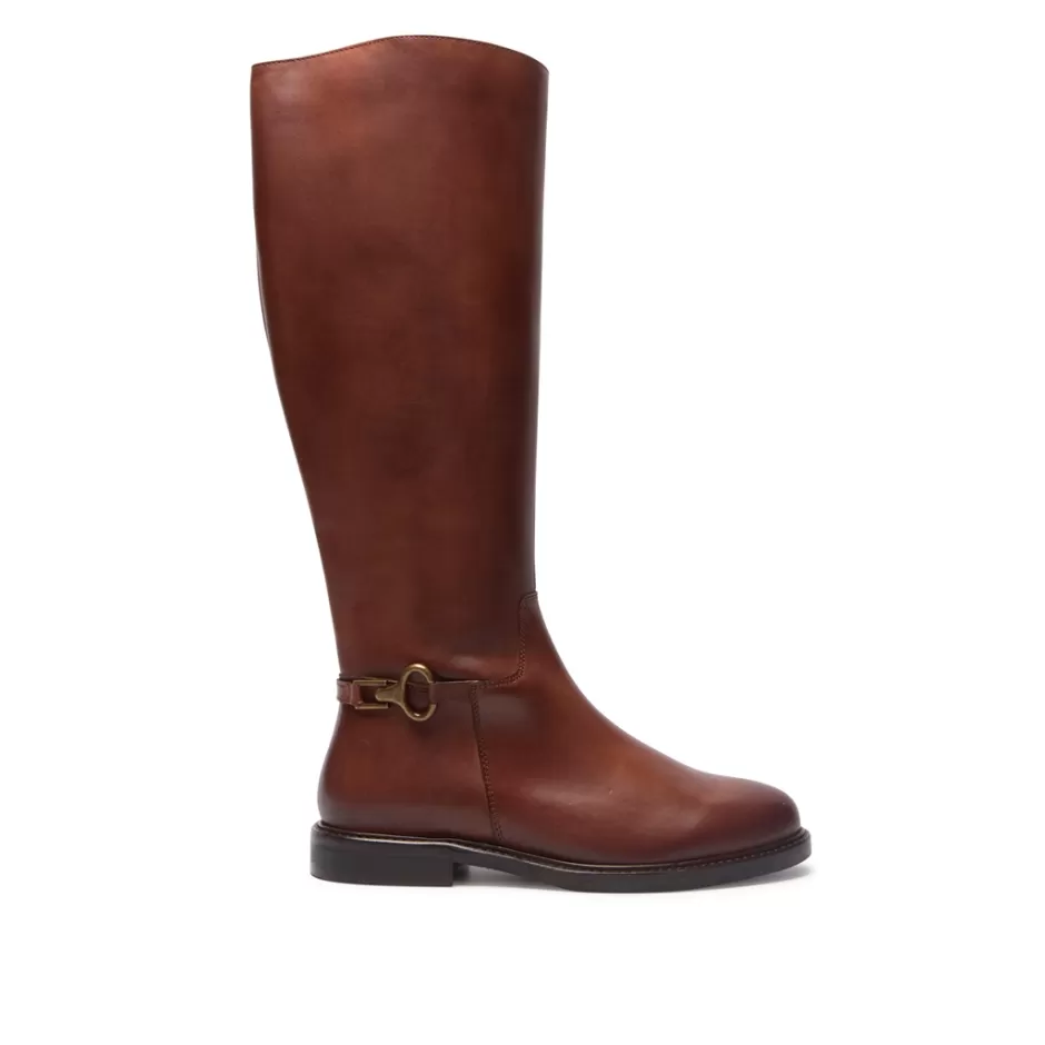 Knee High Boots | Carl Scarpa Caprianna Tan Leather Boots