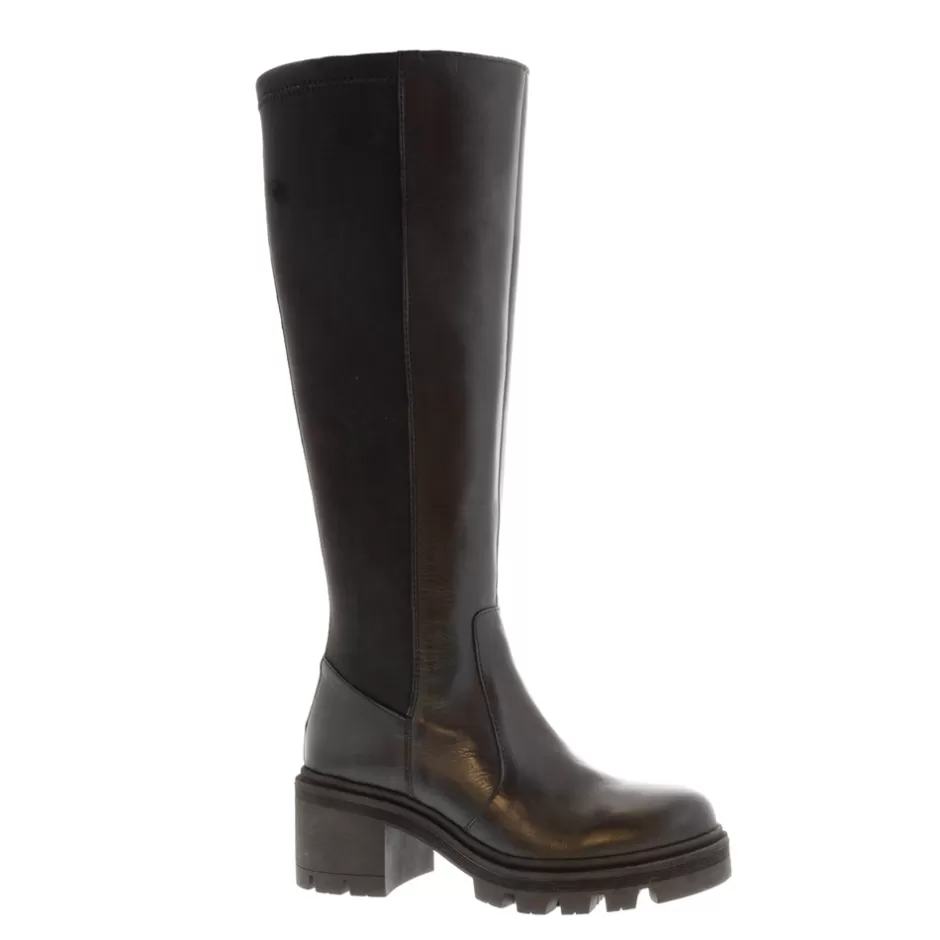 Knee High Boots | Carl Scarpa Dodie Black Leather Knee High Boots
