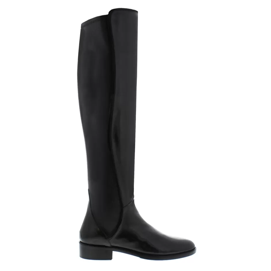Knee High Boots | Carl Scarpa Emma Black Leather Knee-High Boots