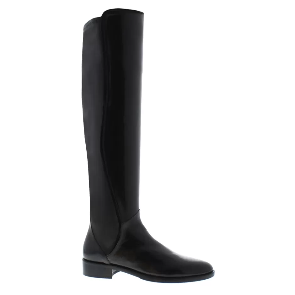 Knee High Boots | Carl Scarpa Emma Black Leather Knee-High Boots