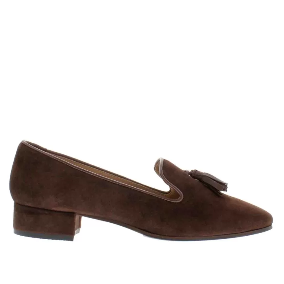 Suede Loafers | Loafers | Carl Scarpa Fiadh Brown Suede Loafers