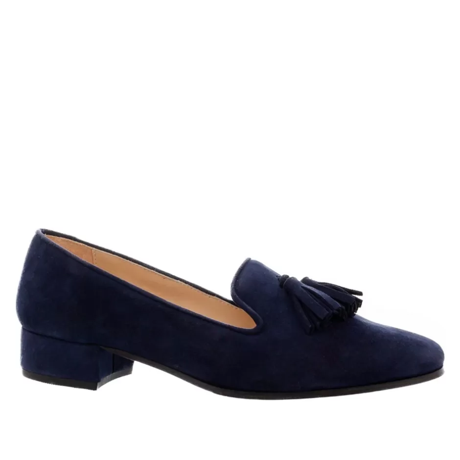 Suede Loafers | Loafers | Carl Scarpa Fiadh Navy Suede Loafers