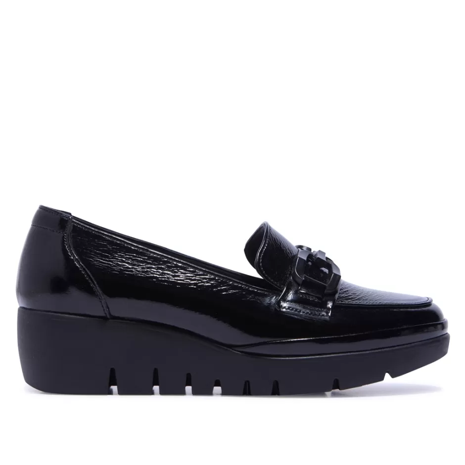 Loafers | Carl Scarpa Forza Black Patent Leather Loafers
