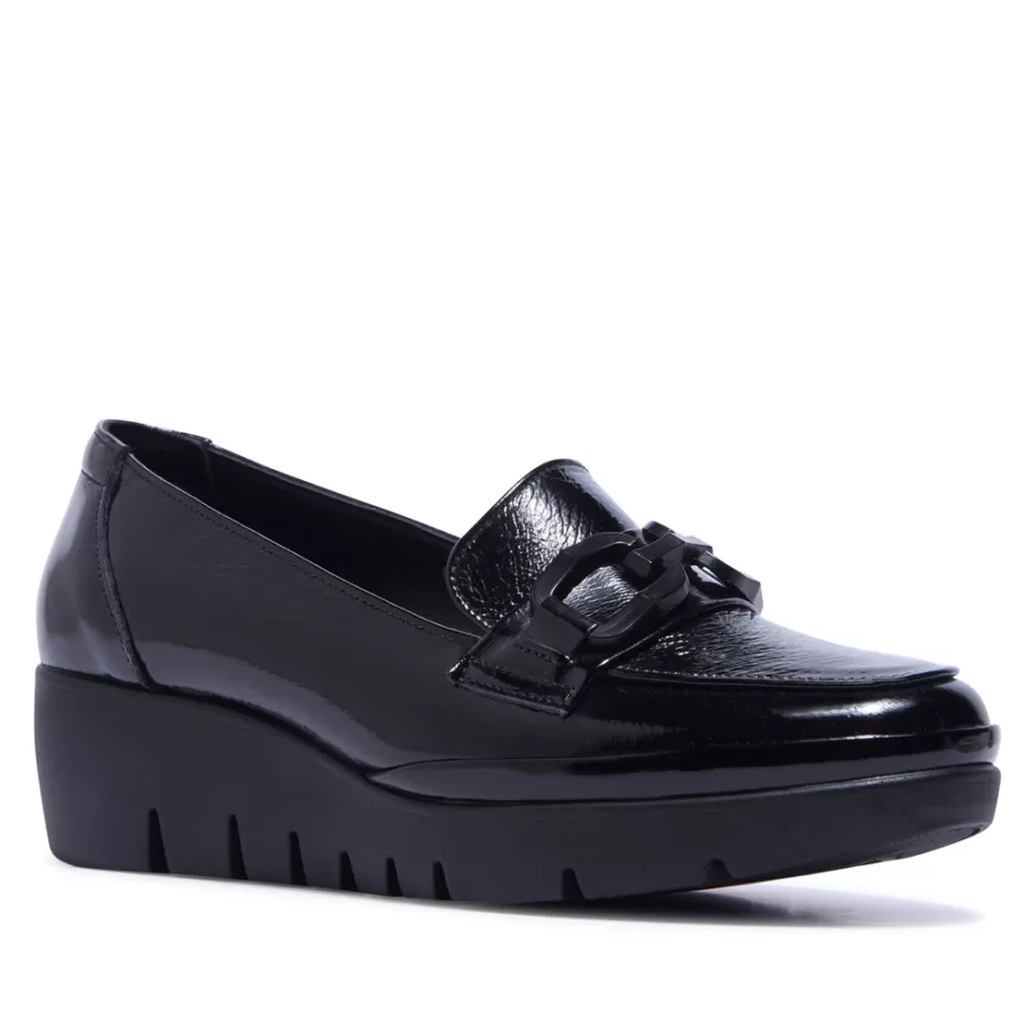 Loafers | Carl Scarpa Forza Black Patent Leather Loafers