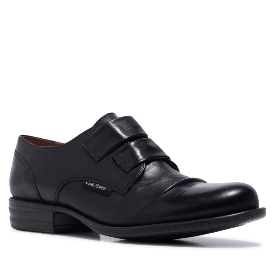 Leather Loafers | Loafers | Carl Scarpa Gabbi Black Leather Loafers