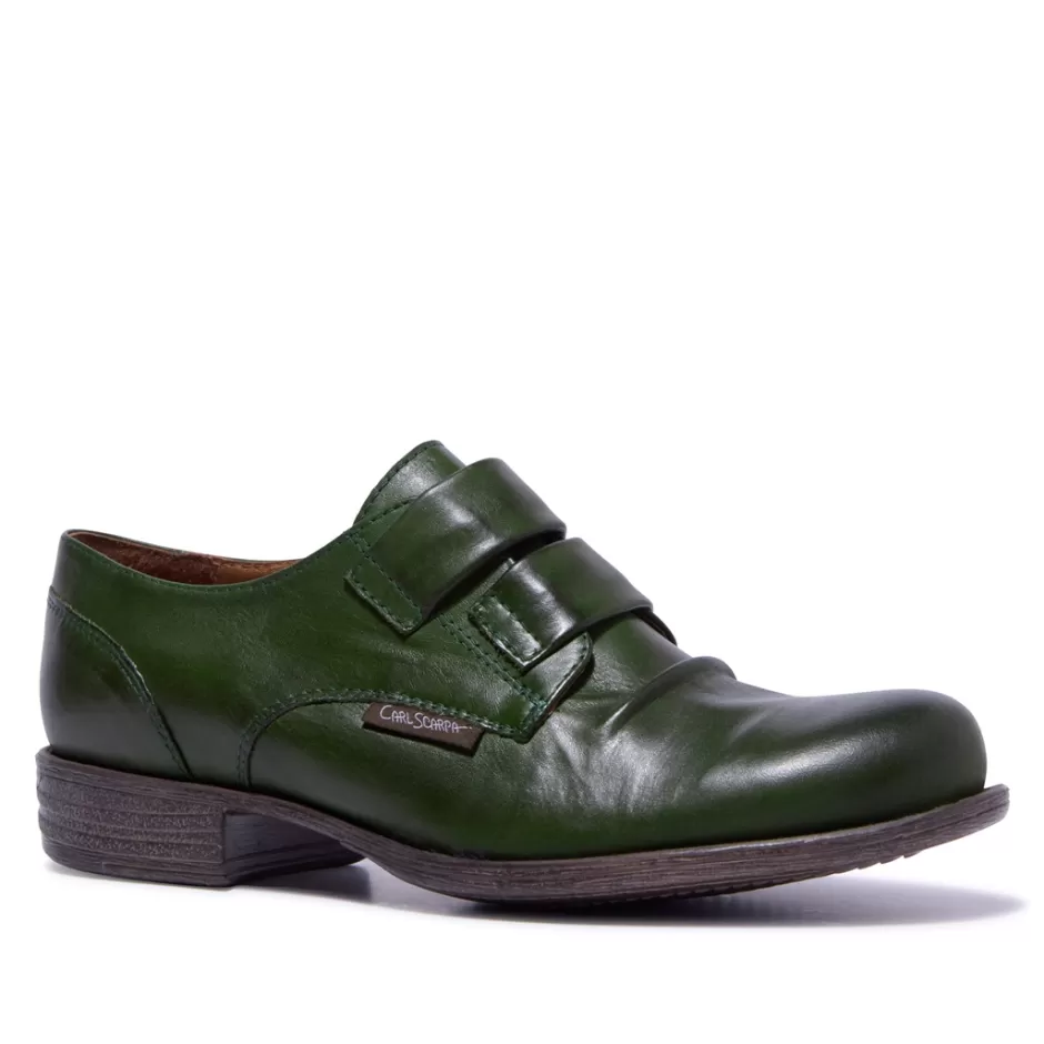 Leather Loafers | Loafers | Carl Scarpa Gabbi Green Leather Loafers