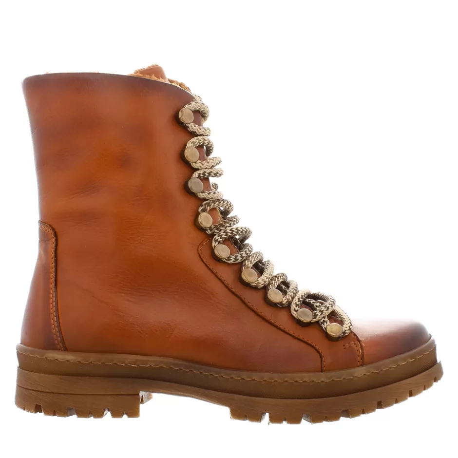 Ankle Boots | Carl Scarpa Granada Tan Leather Lace Up Ankle Boots