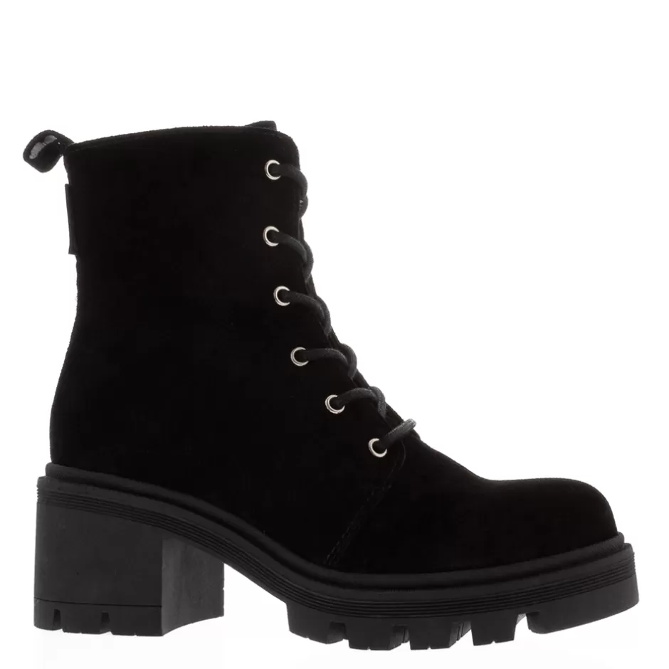 Ankle Boots | Carl Scarpa Gusto Black Suede Lace Up Ankle Boots