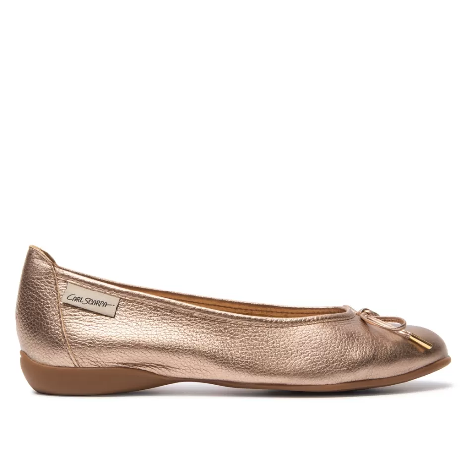 Leather Loafers | Loafers | Carl Scarpa Hosanna Champagne Ballet Flats