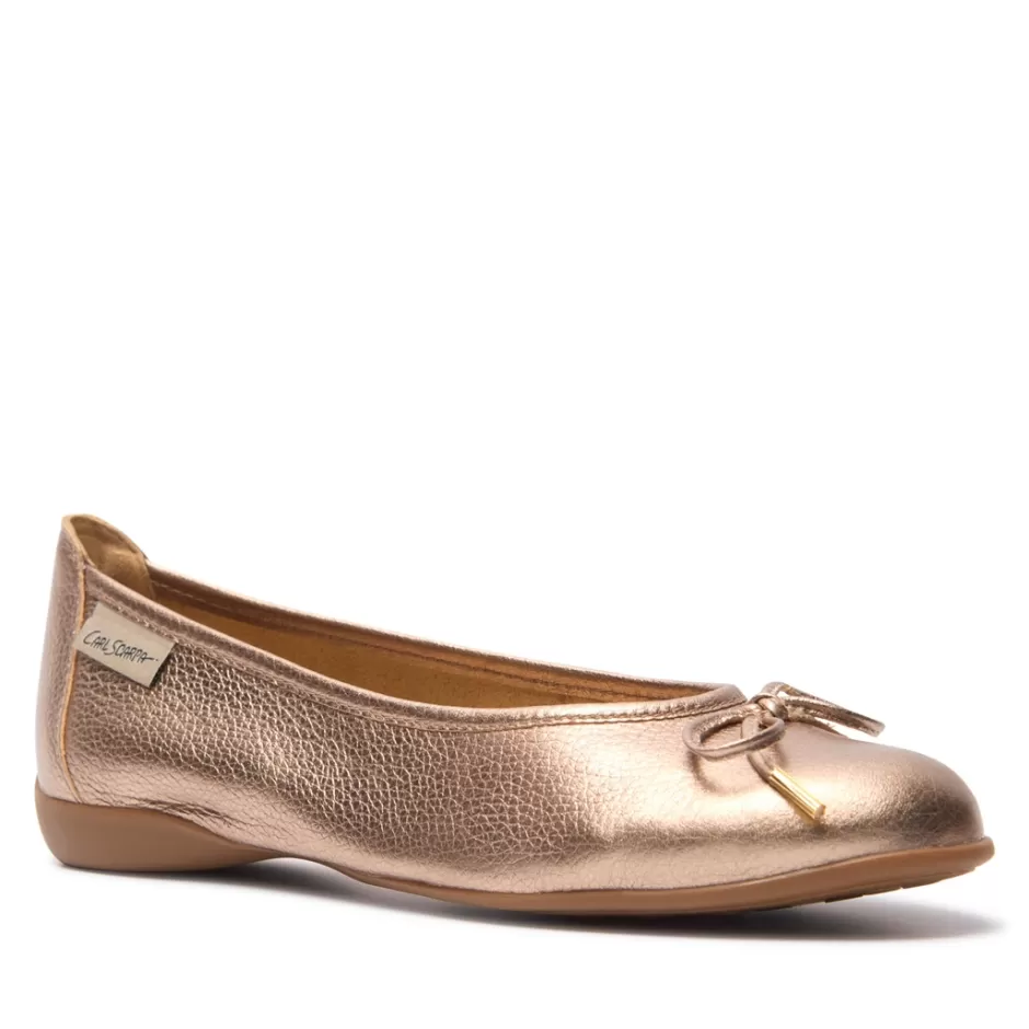 Leather Loafers | Loafers | Carl Scarpa Hosanna Champagne Ballet Flats