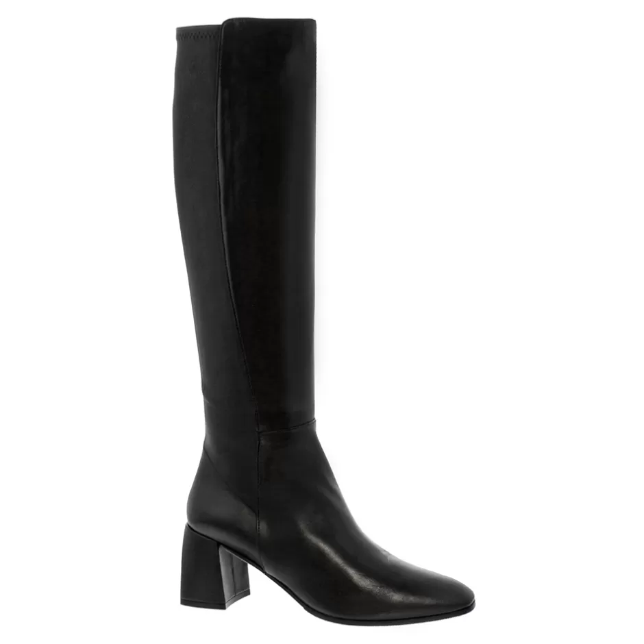 Knee High Boots | Carl Scarpa Jilly Black Italian Leather Knee High Boots