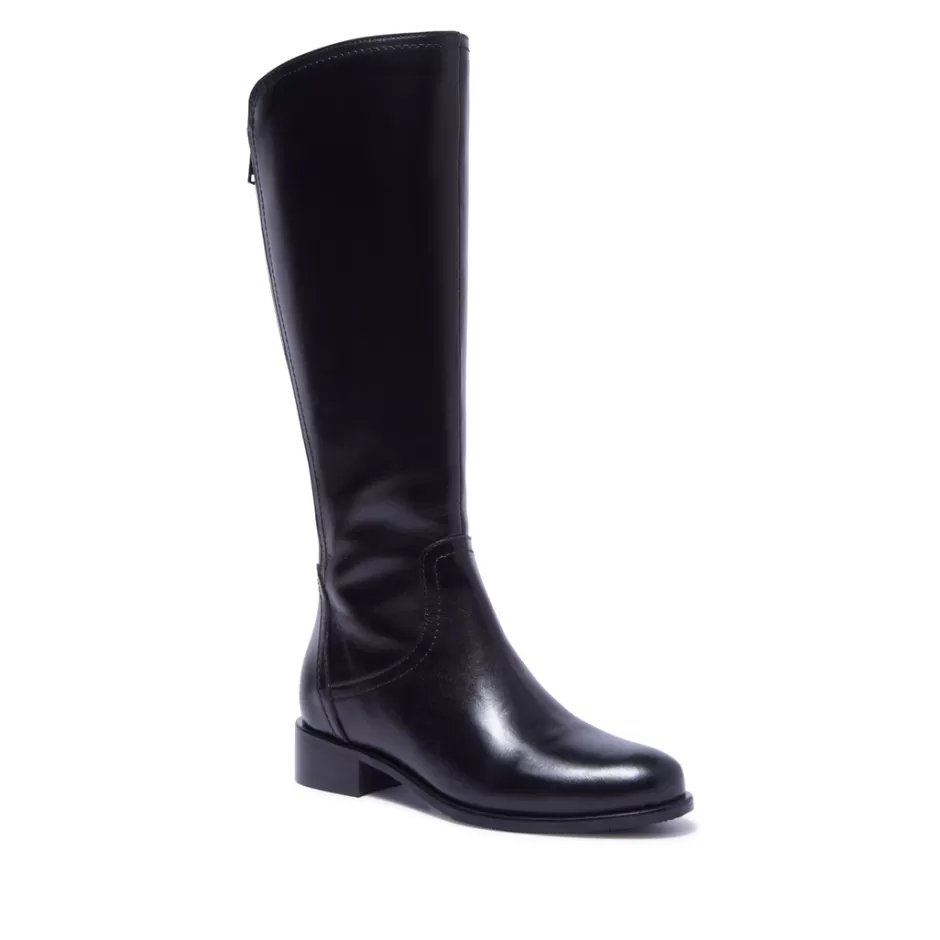 Knee High Boots | Carl Scarpa Jolette Black Leather Boots