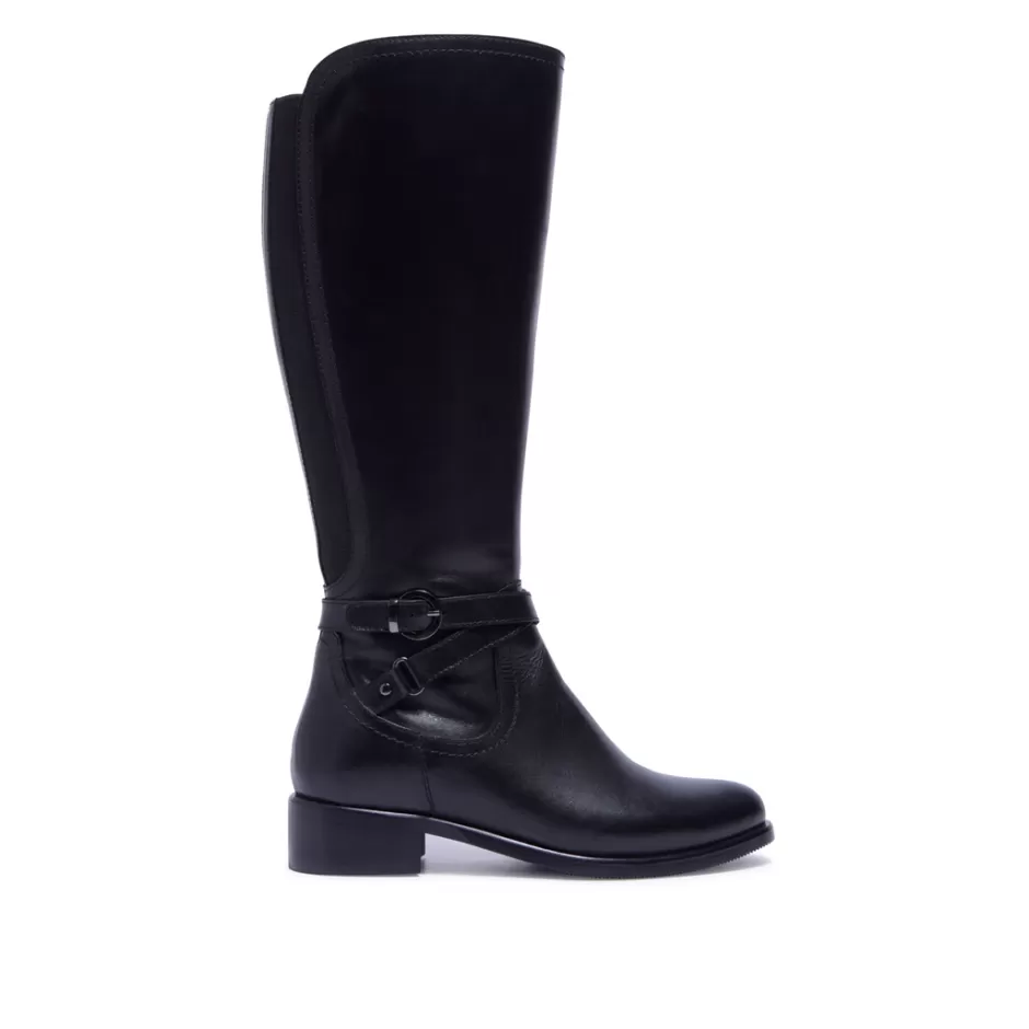 Knee High Boots | Carl Scarpa Joline Black Leather Boots
