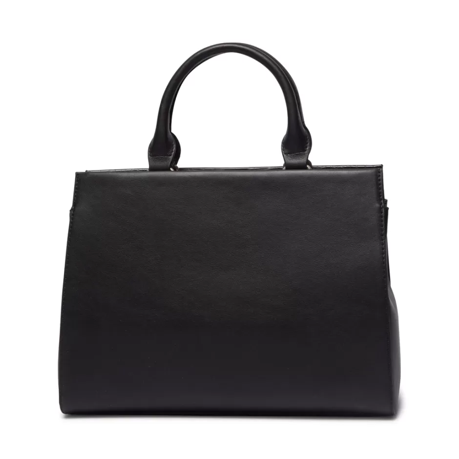 Bags | Carl Scarpa Kleo Black Croc Handbag