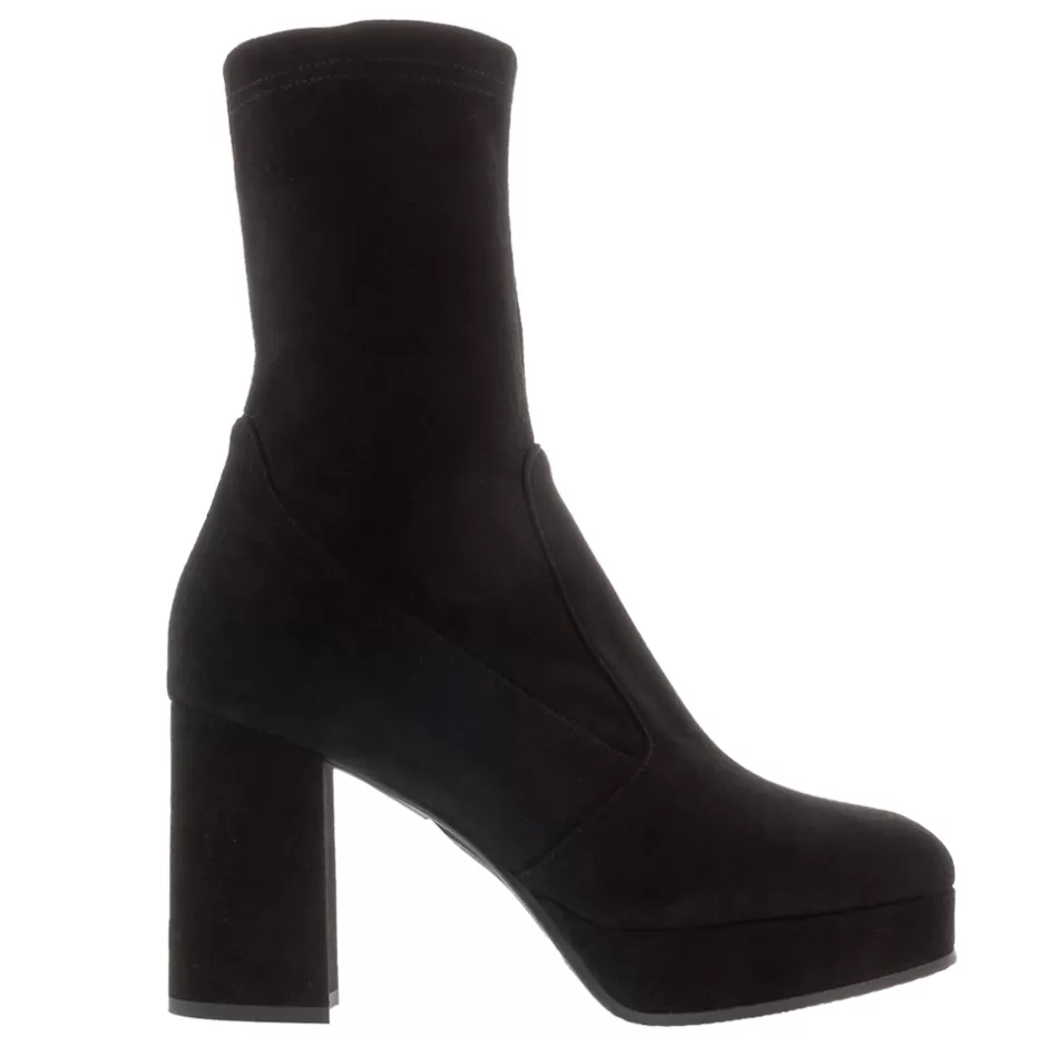 Ankle Boots | Carl Scarpa Lavora Black Platform Ankle Boots