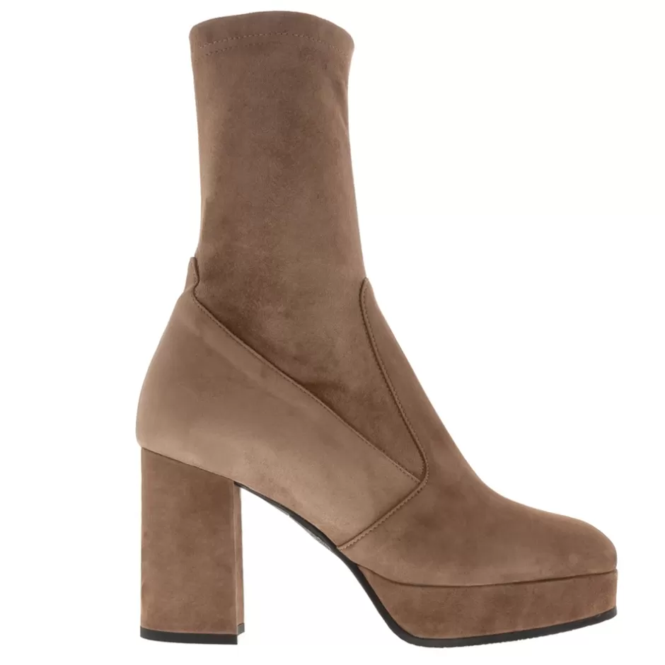Ankle Boots | Carl Scarpa Lavora Taupe Platform Ankle Boots