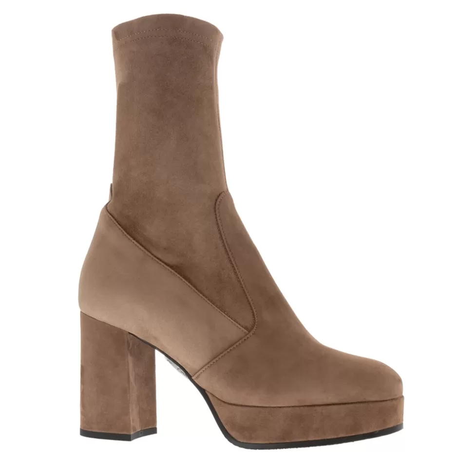 Ankle Boots | Carl Scarpa Lavora Taupe Platform Ankle Boots
