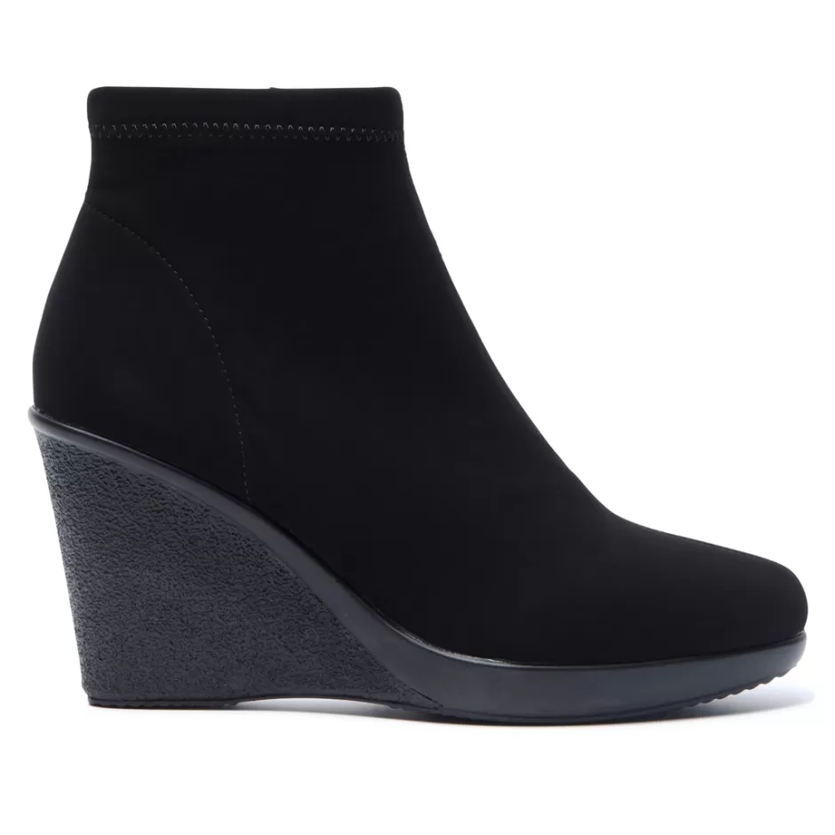 Ankle Boots | Carl Scarpa Livia Black Stretch Ankle Boot