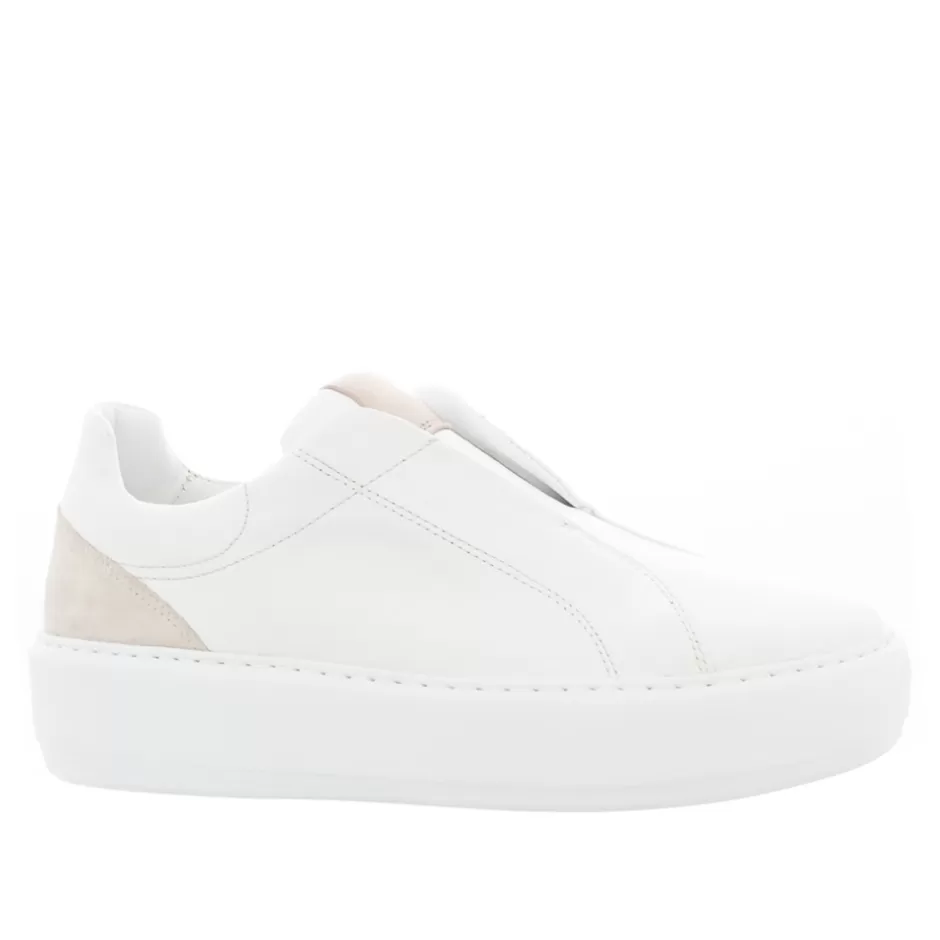 Leather Trainers | Trainers | Carl Scarpa Mabel White Leather Trainers
