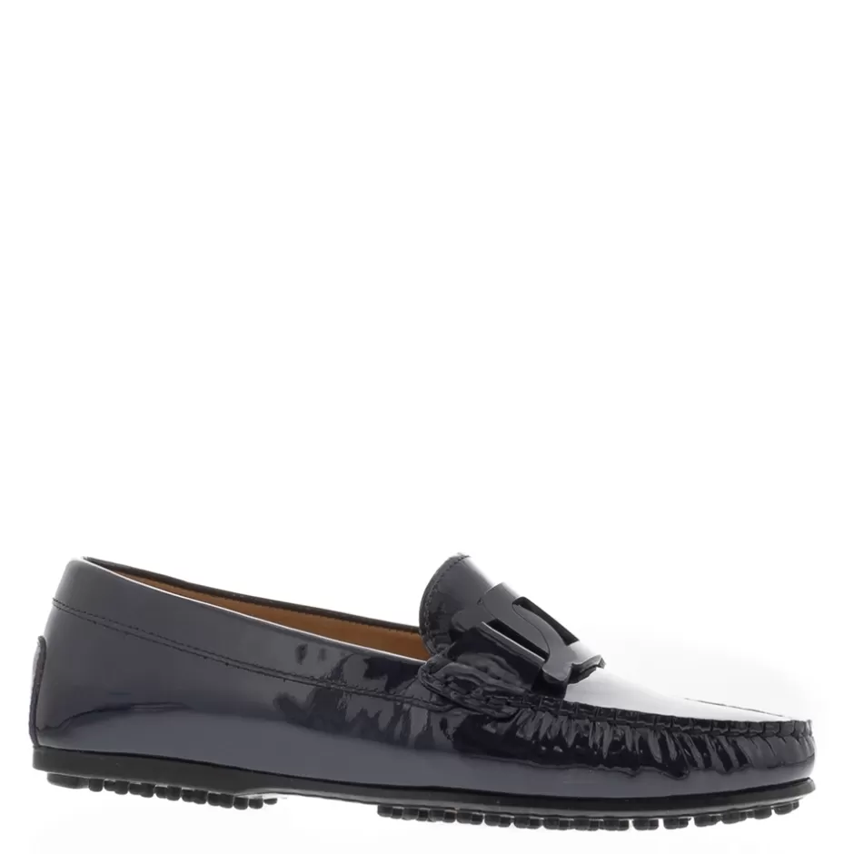 Leather Loafers | Loafers | Carl Scarpa Martedi Navy Leather Penny Loafers
