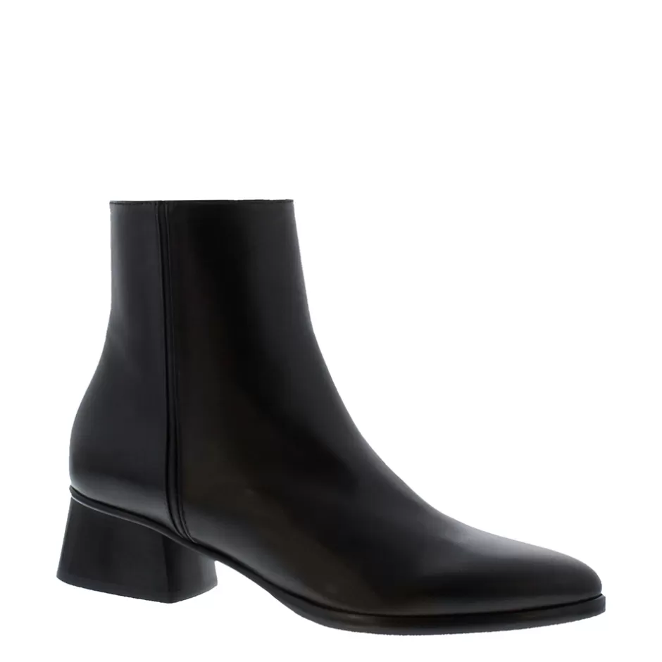 Ankle Boots | Carl Scarpa Megan Black Leather Ankle Boots