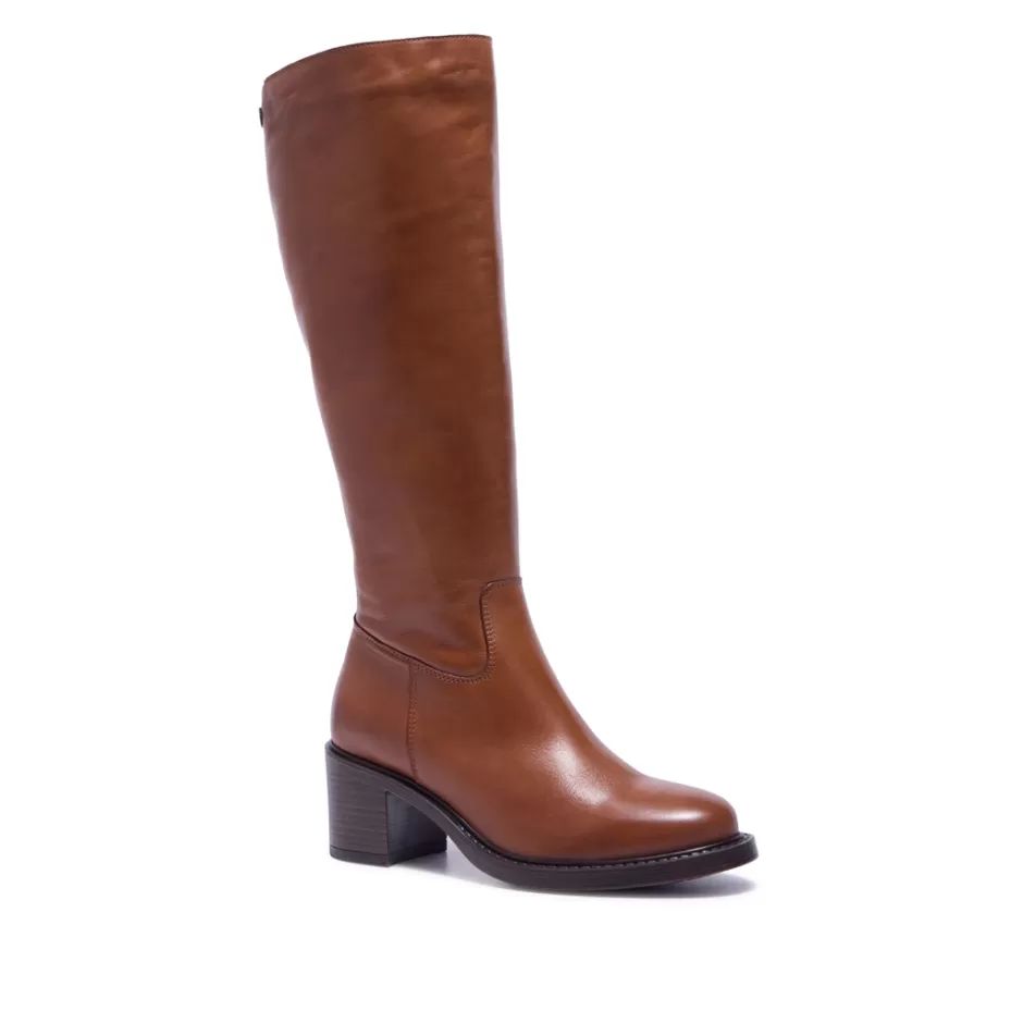 Knee High Boots | Carl Scarpa Recetto Tan Leather Boots