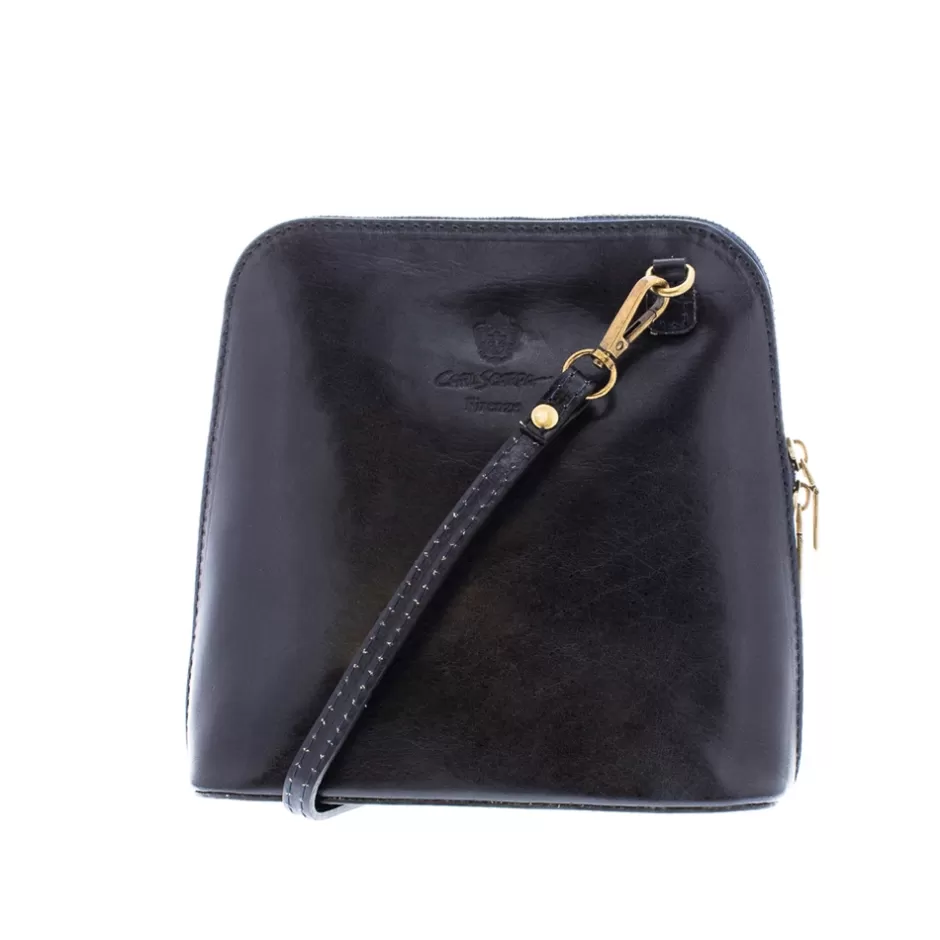 Bags | Carl Scarpa Renata Blue Italian Leather Crossbody Bag
