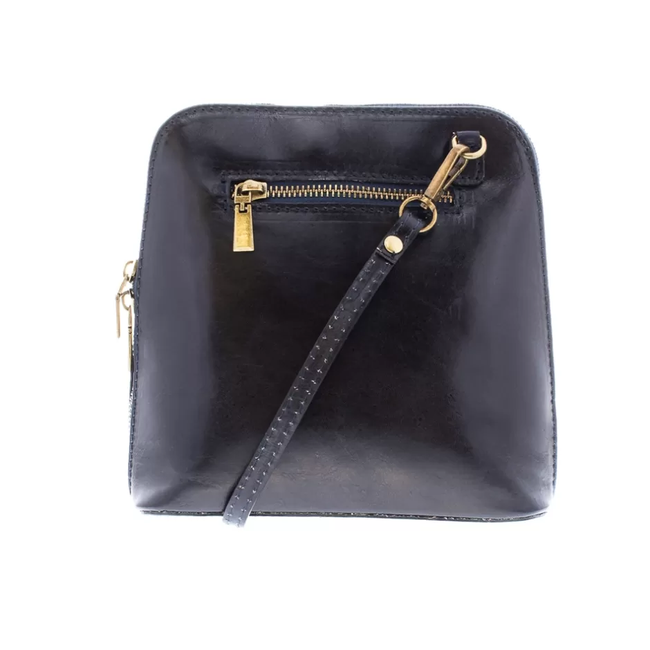 Bags | Carl Scarpa Renata Blue Italian Leather Crossbody Bag