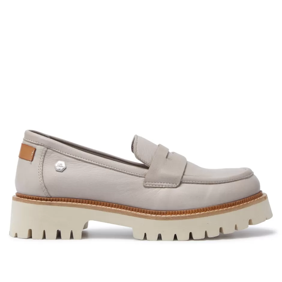 Leather Loafers | Loafers | Carl Scarpa Rolita Grey Leather Loafers