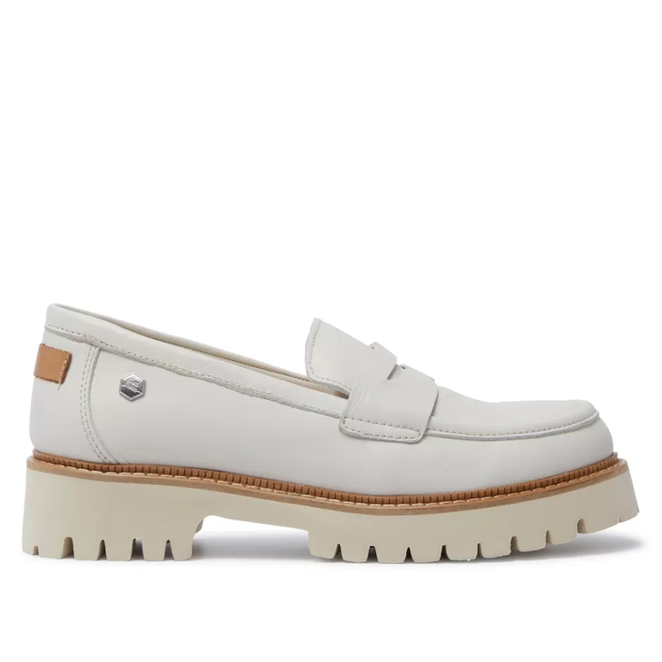 Leather Loafers | Loafers | Carl Scarpa Rolita Off White Leather Loafers