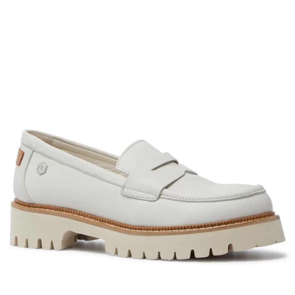 Leather Loafers | Loafers | Carl Scarpa Rolita Off White Leather Loafers