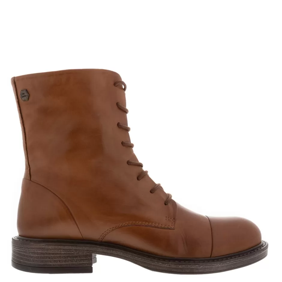 Ankle Boots | Carl Scarpa Rosemarie Tan Leather Lace Up Ankle Boots