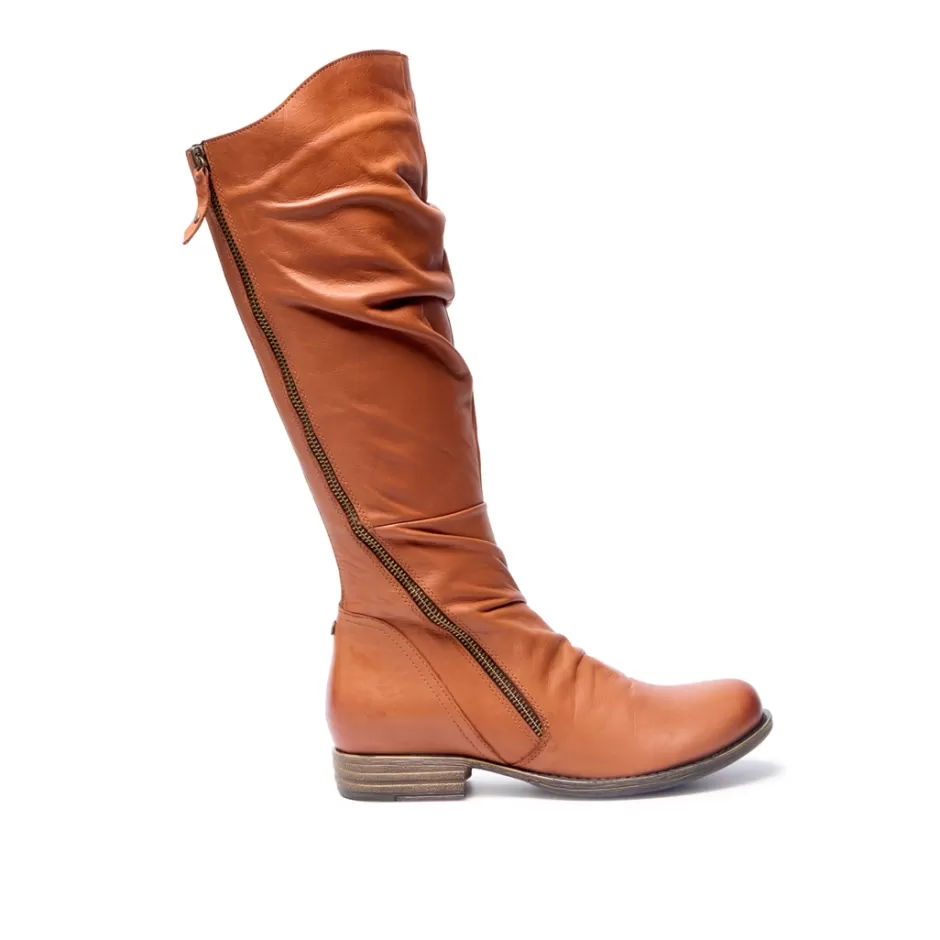 Knee High Boots | Carl Scarpa Sambuci Tan Leather Knee High Boots